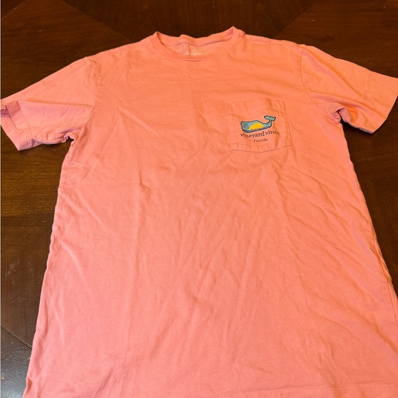Vineyard Vines FLORIDA Pink Cotton Tee Size XS - Picture 2 of 4